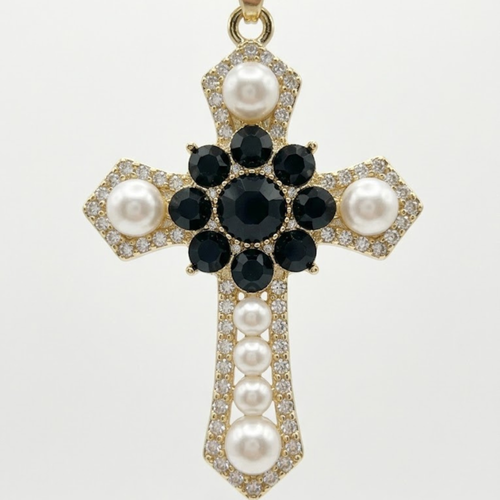 Collier DRAMATIC   Obsidienne