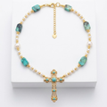 Collier ESSENCE   Turquoise africaine