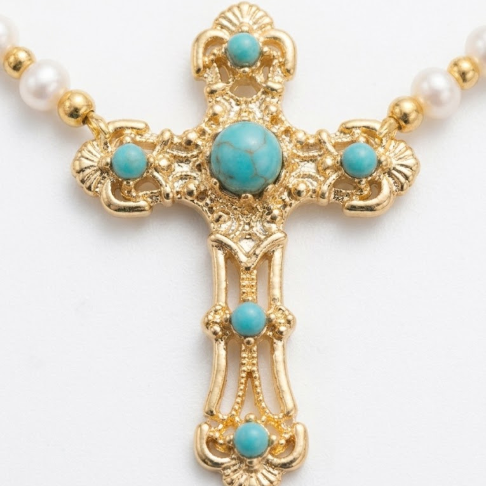 Collier ESSENCE   Turquoise africaine