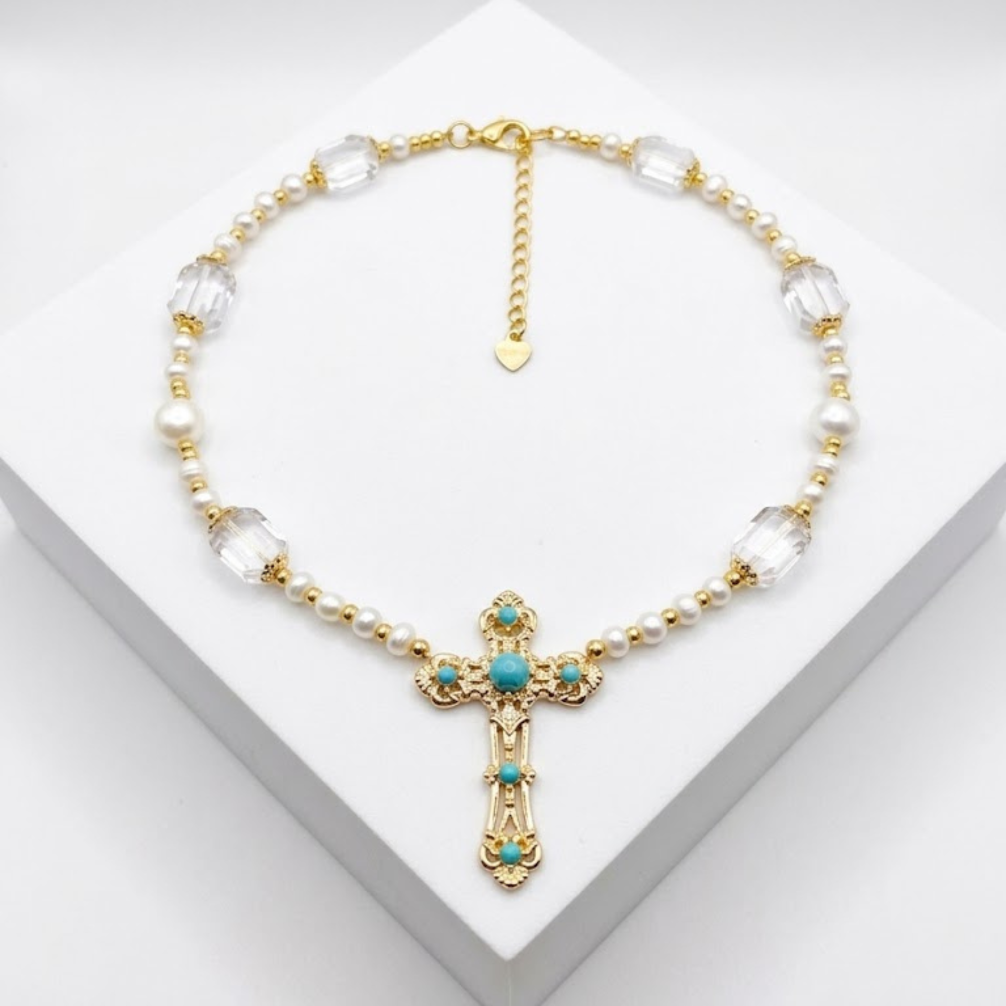 Collier LIBERTY   Cristal de roche