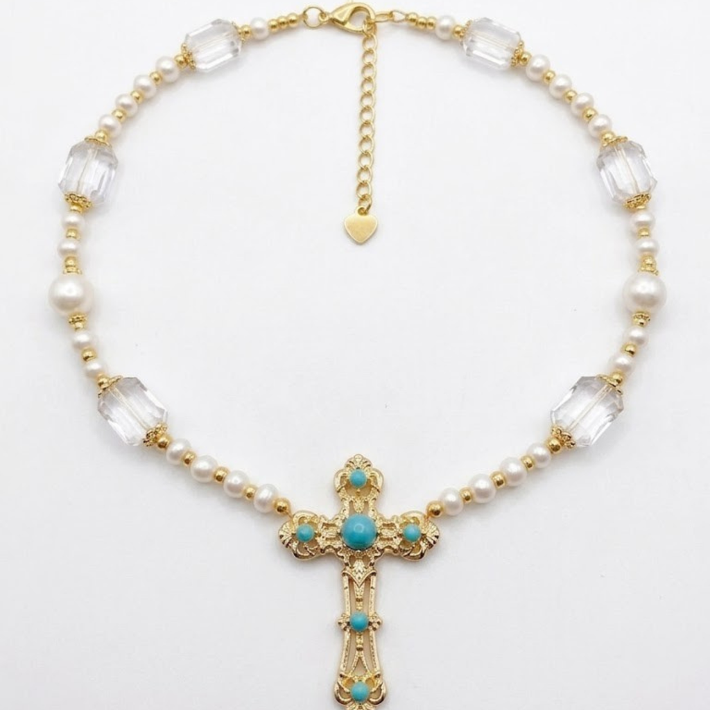 Collier LIBERTY   Cristal de roche