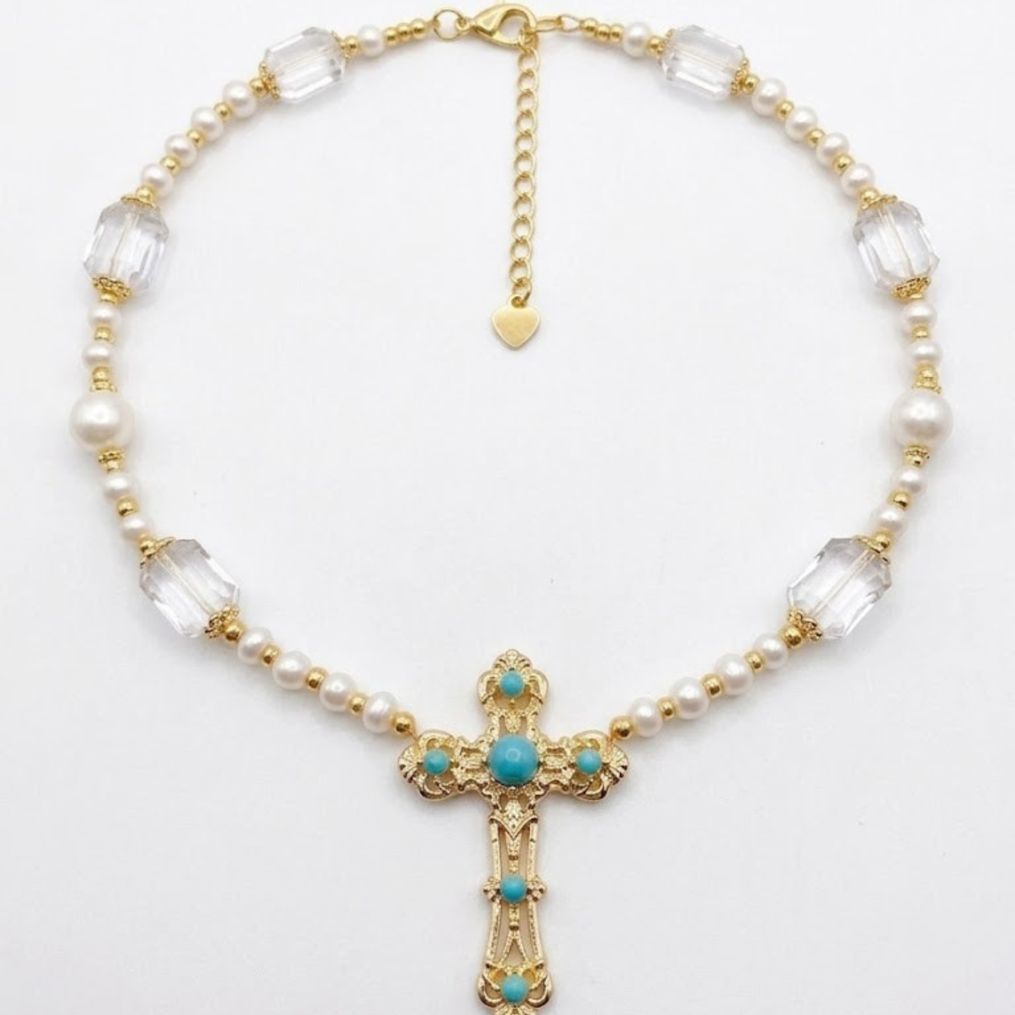 Collier LIBERTY   Cristal de roche